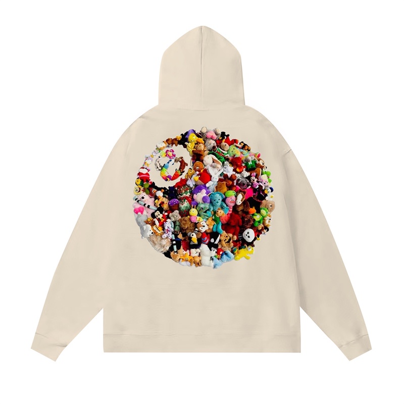 Áo Hoodie Tay Dài In Hình Búp Bê Số 88Sy Thời Trang Cổ Điển Cho Nam Và Nữ Sành Điệu