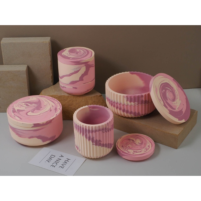 Khuôn Silicone Làm Đế Nến Trang Trí Nghệ Thuật