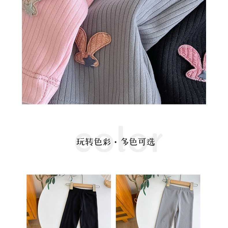 Quần Tất Dài Tới Mắt Cá Chân Co Giãn In Họa Tiết Hoạt Hình Thời Trang Thu Đông Dành Cho Bé Gái 80-160CM