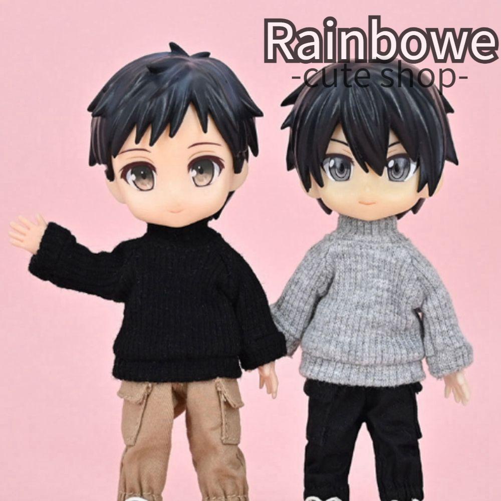 Áo Sweater Dệt Kim Màu Sắc Cầu Vồng Thiết Kế Mới Năng Động Thời Trang