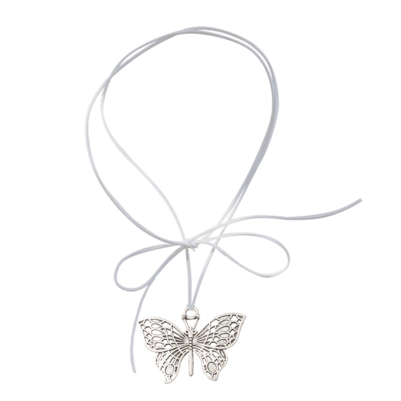 Vòng Cổ choker Mặt Hình Bướm Thời Trang Cho Nữ