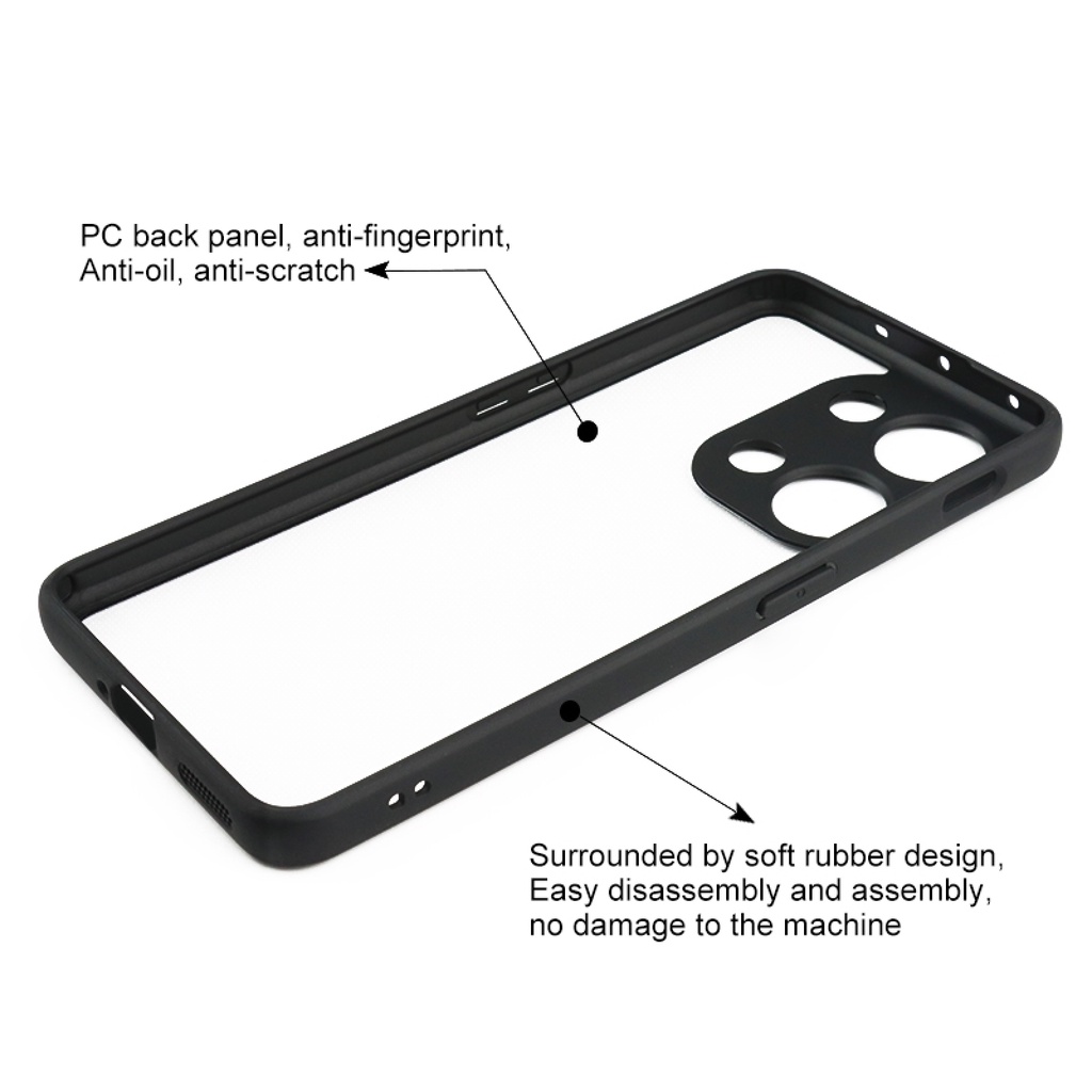 Ốp Điện Thoại PC & TPU Trong Suốt Có Túi Khí Chống Sốc Cho Oneplus Nord CE3 / CE3 lite / ACE 2 / 2v / One Plus 11 / 11R / Nothing Phone2