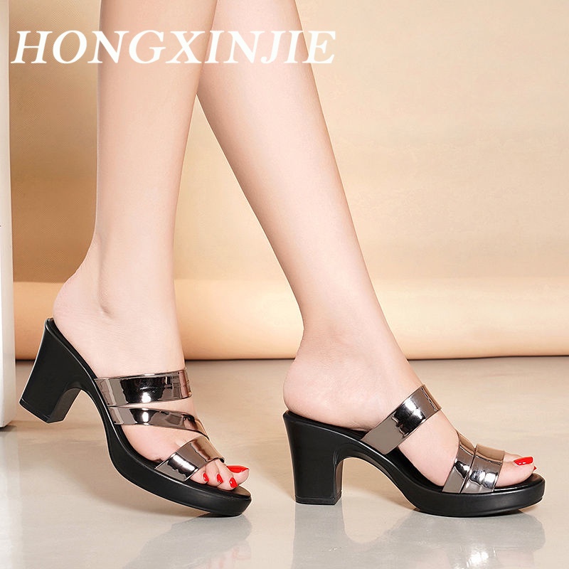 HONGXINJIEgiày nữ giày cao gót nữ  2023 HOTSALE Xu hướng thời trang 072407
