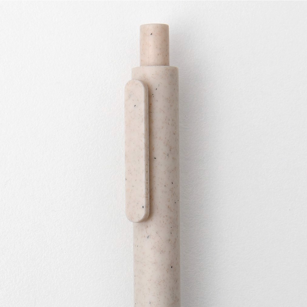 Bộ 4 bút bi gel KACO PURE Biodegradable mực đen, ngòi 0.5mm