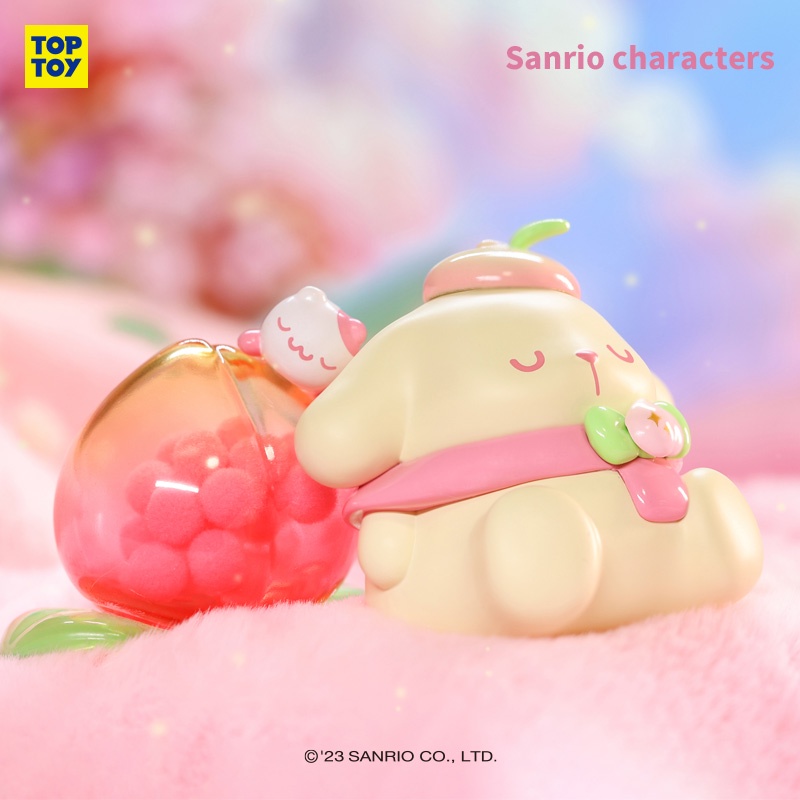 ★Đồ Chơi HGTOYS HGTOYS★   Búp Bê Hình Quả Đào sanrio Vital Series Quả Đào Trang Trí Hợp Thời Trang Làm Quà Tặng