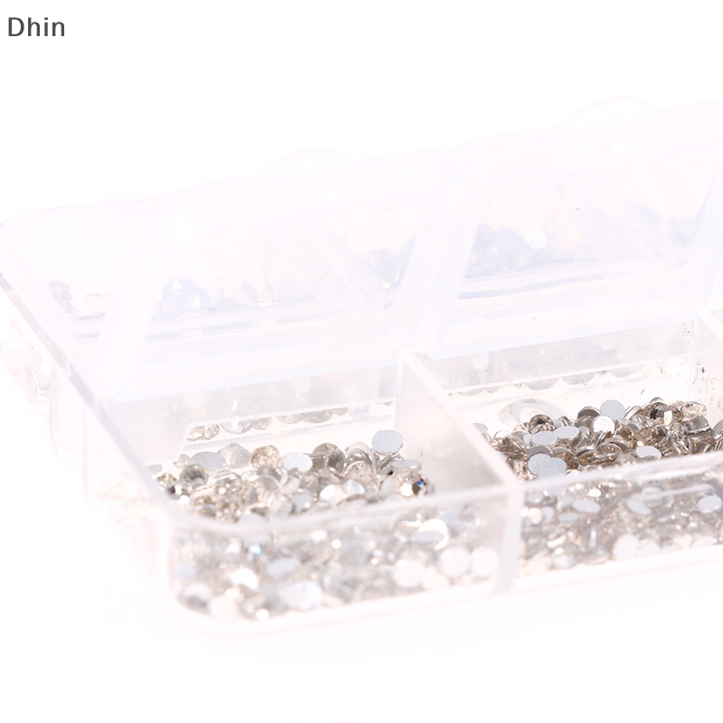 Hộp 6 Kích Cỡ Đá Pha Lê Trang Trí Móng Tay Nghệ Thuật