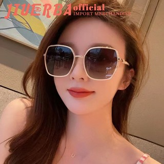 JIUERBA Kính Mát Oversize Chống Tia UV400 Thiết Kế Mới Cho Cả Nam Và Nữ