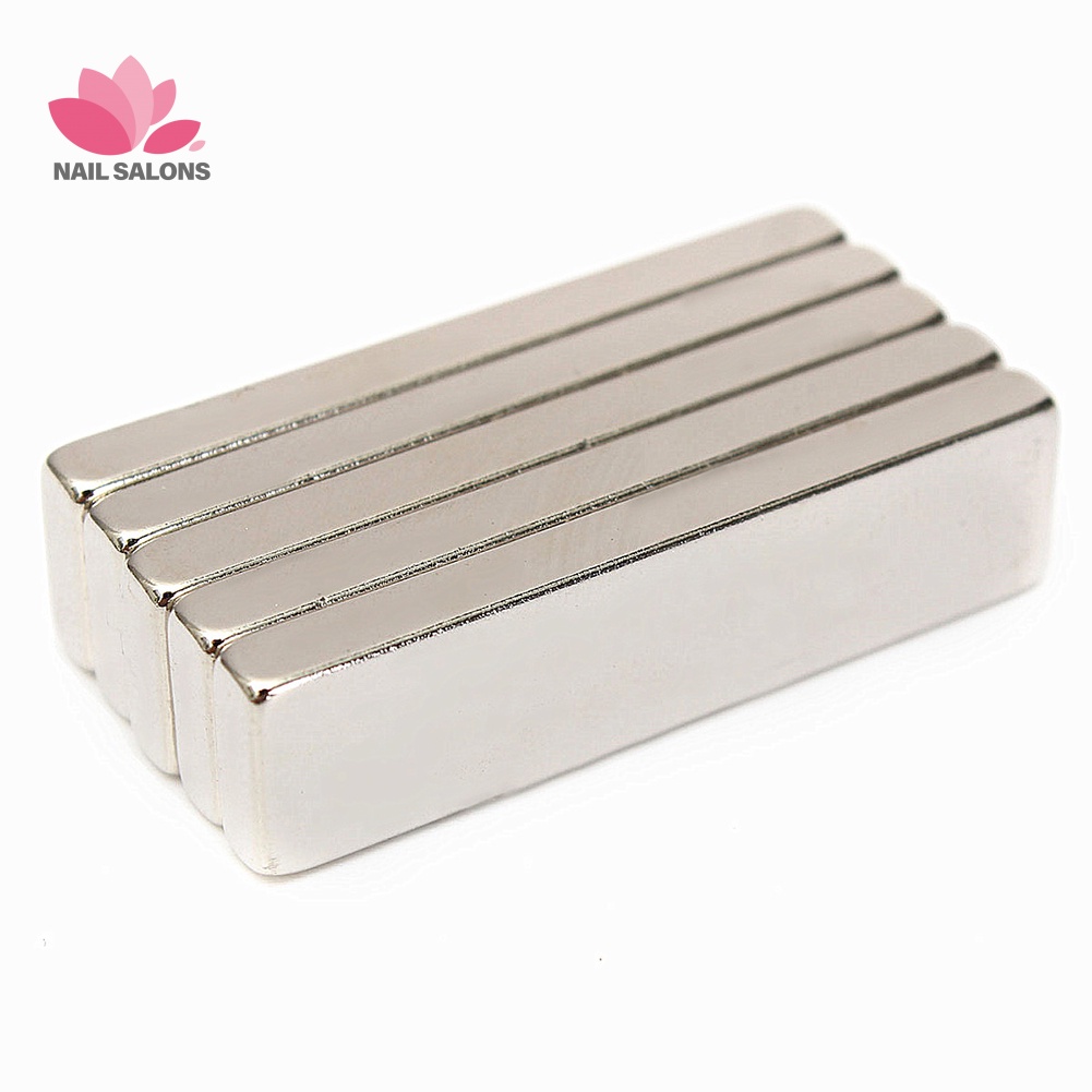 Set 5 Nam Châm Chắc Chắn 40x10x4mm N52 Cho Tủ Lạnh