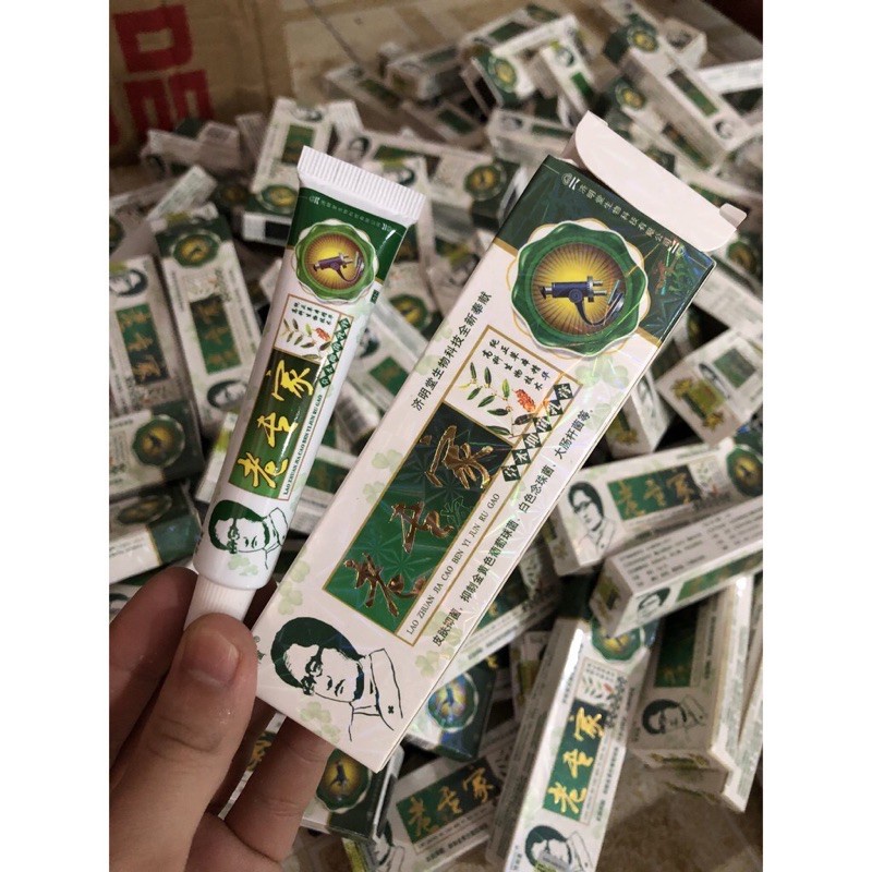 Kem Bôi Thảo Dược Á Sừng Nấm Ghẻ Ngứa Xanh Lá 15g