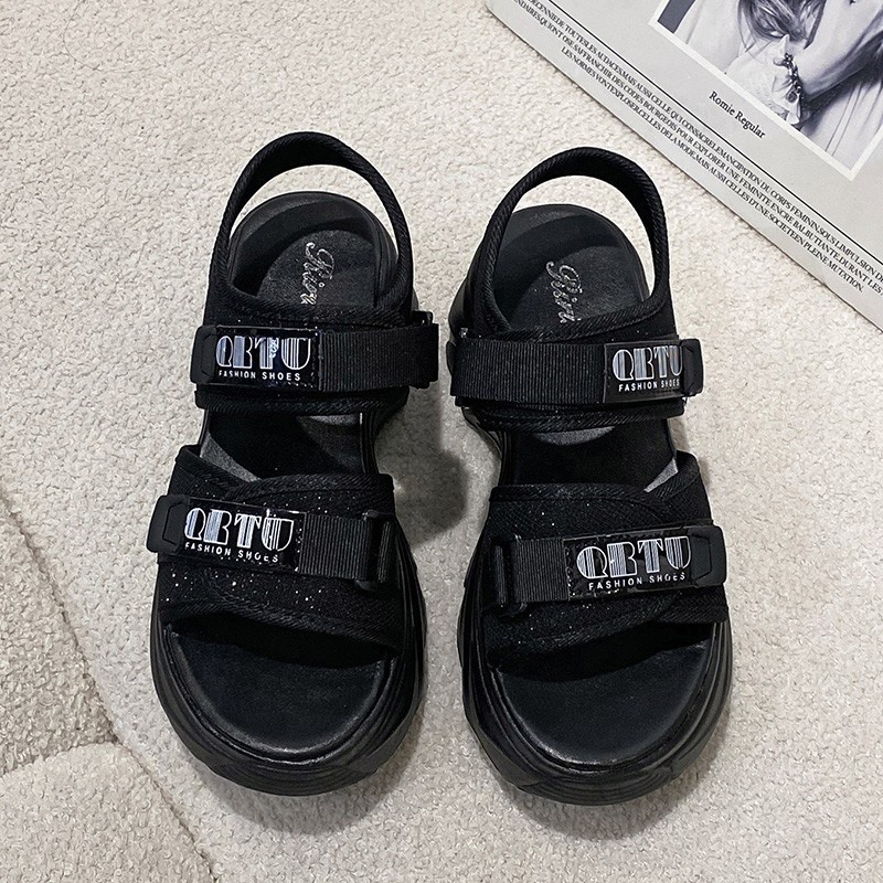 CK  dép sandal nữ giày sandal nữ dép đế cao đi biển Thoải Mái Xinh Xắn 31Z23080218