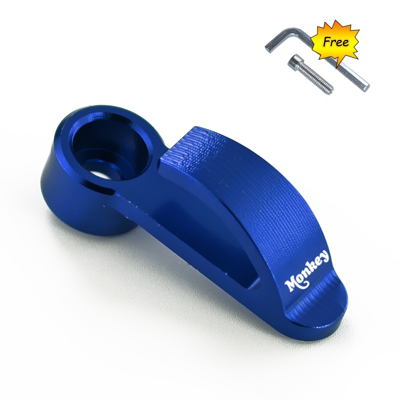 Móc Treo Túi Xách / Mũ Bảo Hiểm Bằng Nhôm CNC In Logo Monkey Cho Xe Mô Tô Honda Z-125 Z125 Z 125