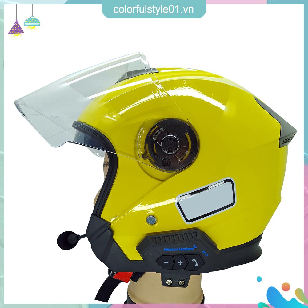 Tai Nghe Bluetooth Bt12 Csr8635 Dùng Cho Mũ Bảo Hiểm