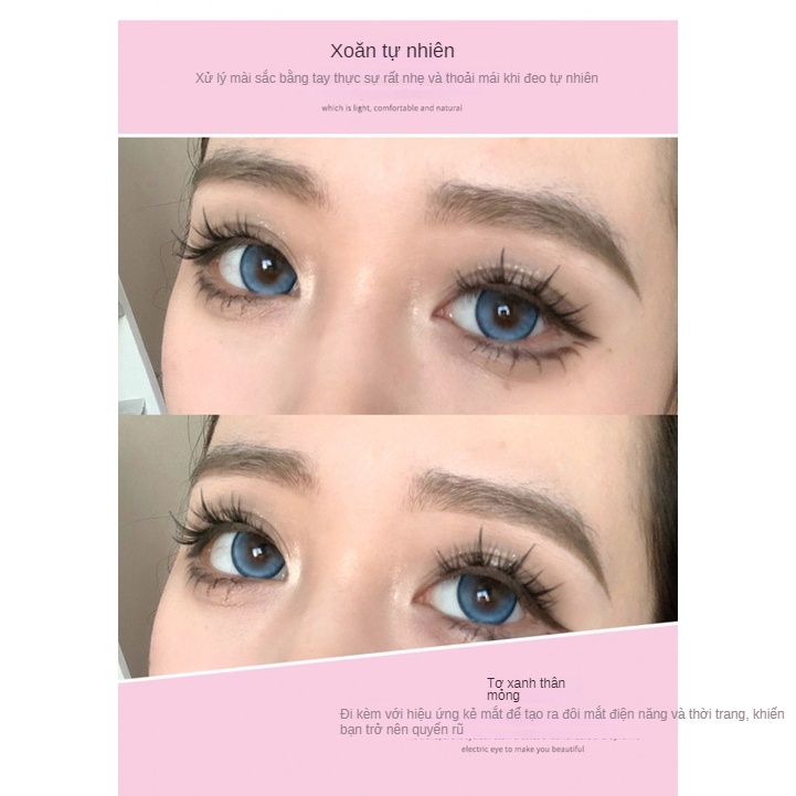 Lông Mi Giả Xoăn Dày Tự Nhiên Bằng Lúa Mạch Phong Cách Âu Mỹ Dành Cho Trang Điểm Cô Dâu