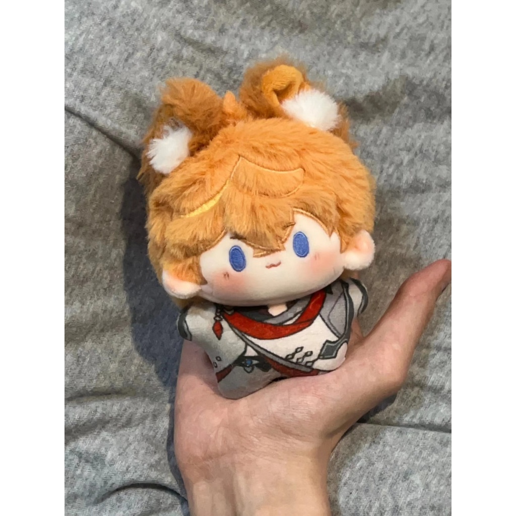Genshin impact tartaglia búp bê sang trọng đồ chơi búp bê bông cosplay anime quà tặng cho bạn bè quà tặng sinh nhật