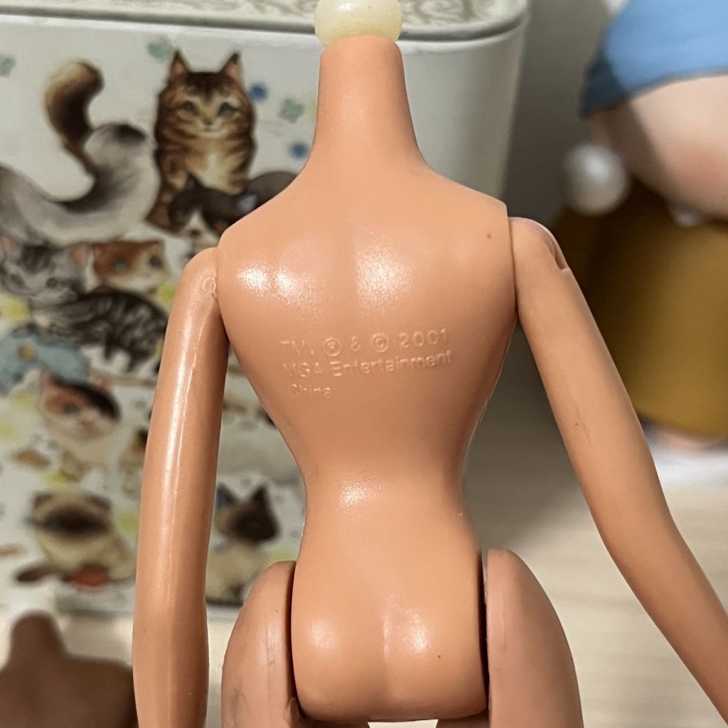 Mô Hình Cơ Thể Dơi bratz Phong Cách Mới Cho Nhà Búp Bê