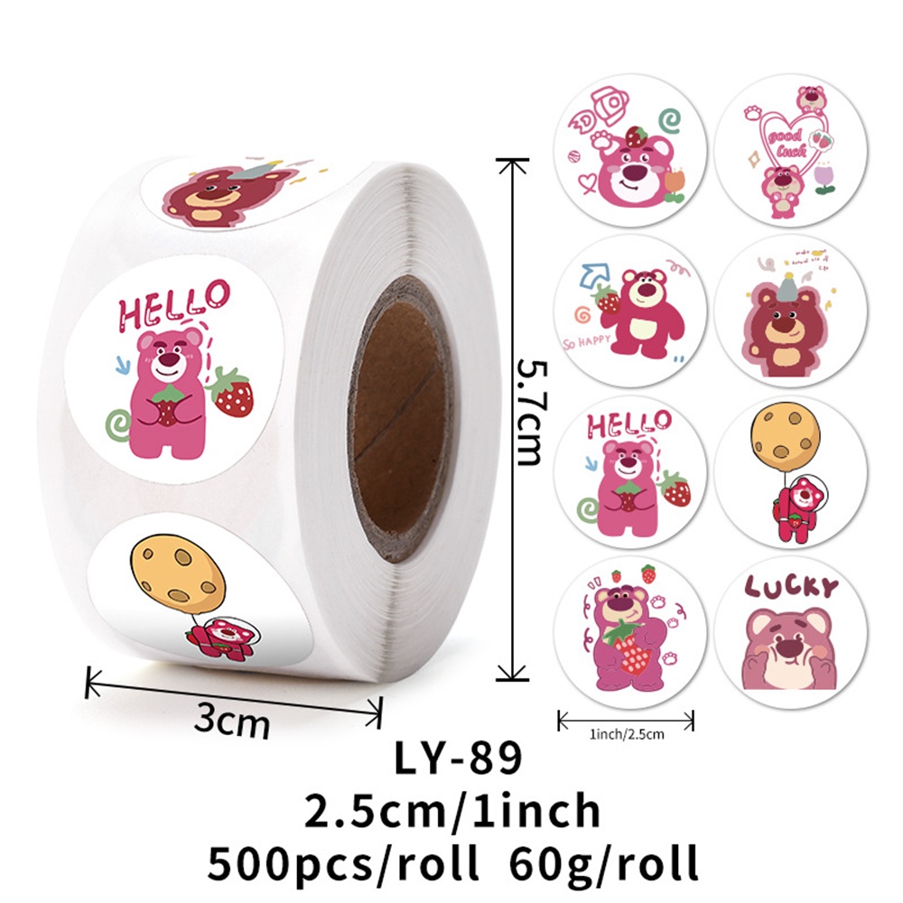 ⚡CÒN HÀNG⚡ 500 Cái/cuộn Hình Dán Sanrio Melody Pochacco Phần Thưởng Cho Trẻ Em Hình Dán Nhật Ký điện Thoại Hình Dán Thẩm Mỹ Phụ Kiện Làm Bằng Tay Trang Trí Lables