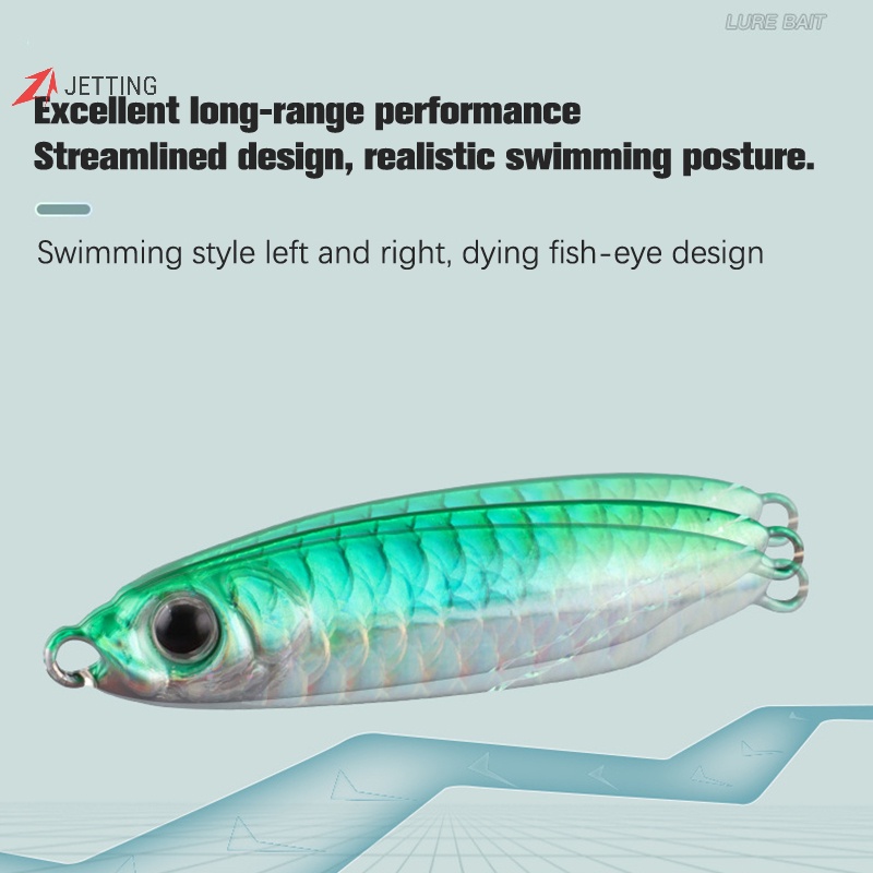 Mồi Câu Cá Giả Bằng Kim Loại 7g 10g 15g 20g 25g 30g