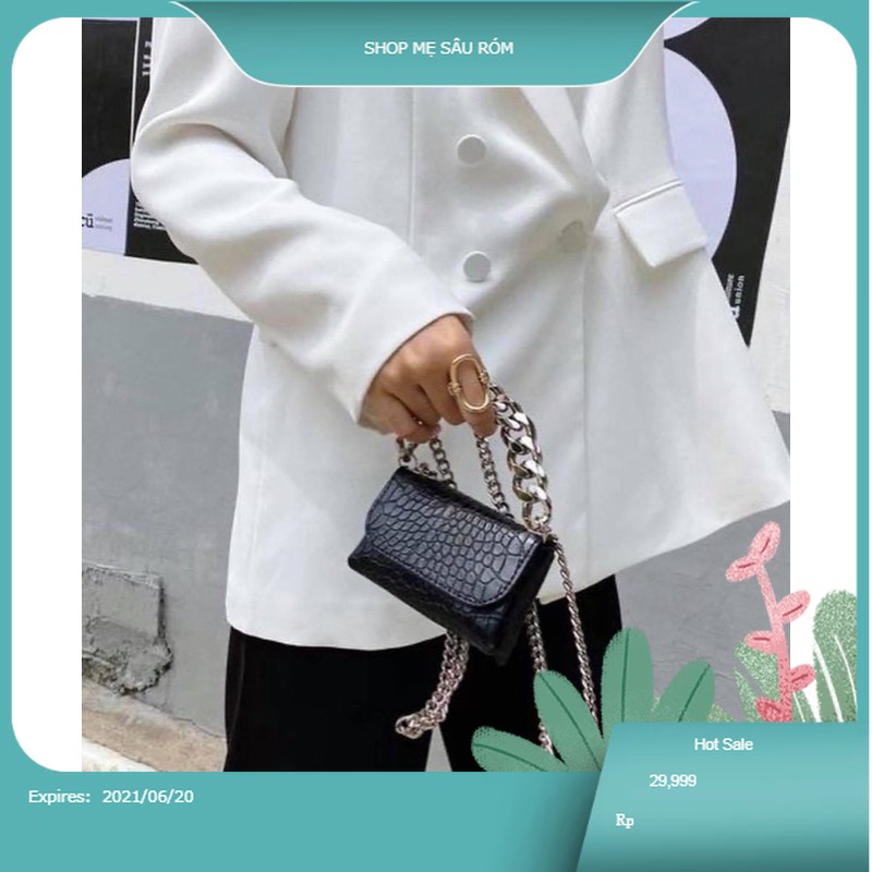 Túi Mini Đeo Chéo Belt Chain