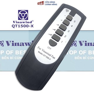 Điều khiển quạt trần vinawind qt1500-x sử dụng đa năng các loại quạt trần vinawind hàng đẹp