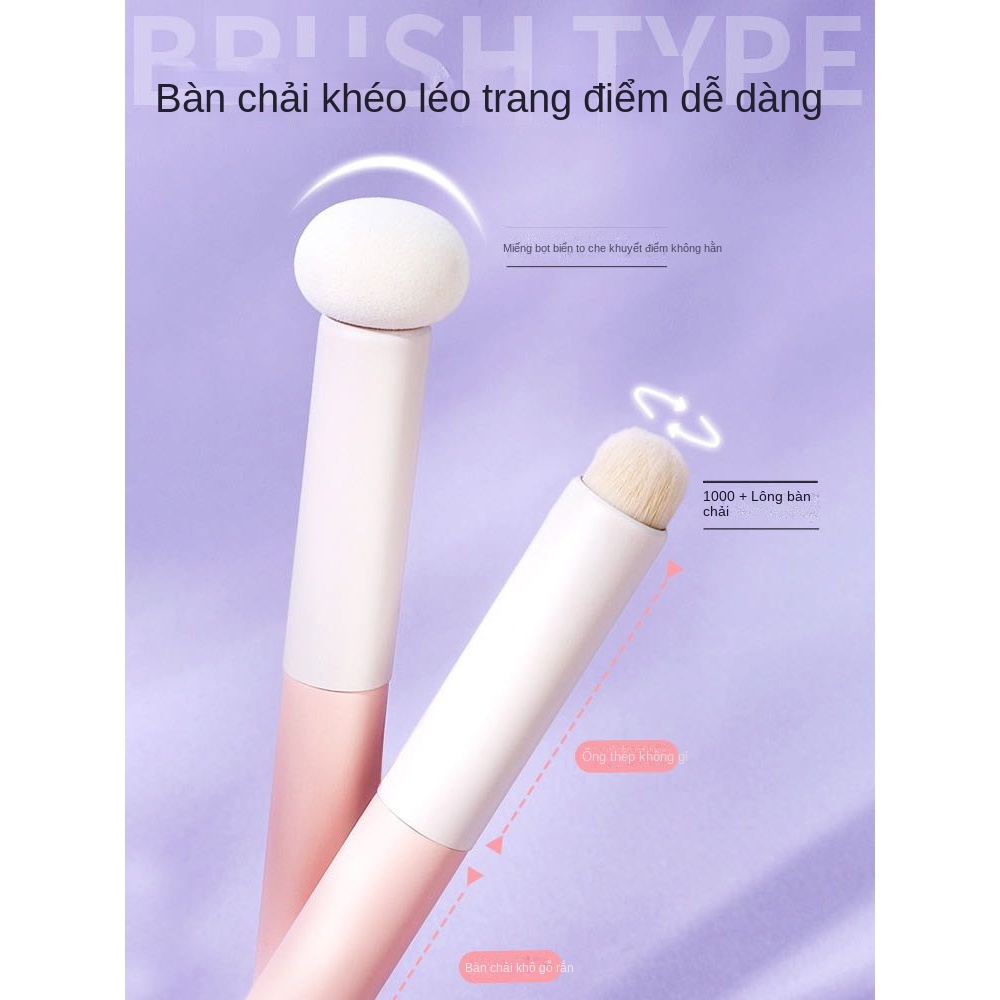 Cọ Xốp Hình Nấm Cỡ Nhỏ Che Khuyết Điểm Khô / Ướt Không Để Lại Dấu Vết Mụn