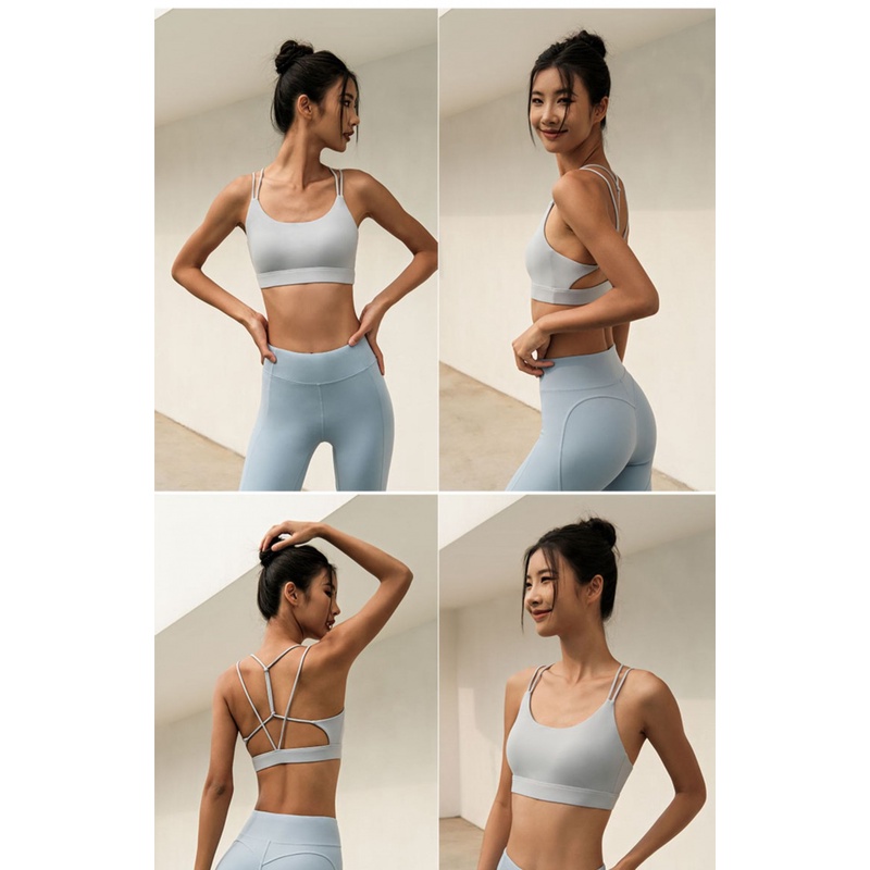 Áo lót thể thao áo bra tập  Áo Ngực Thể Thao Thoáng Khí In Họa Tiết Hình Học Lưng