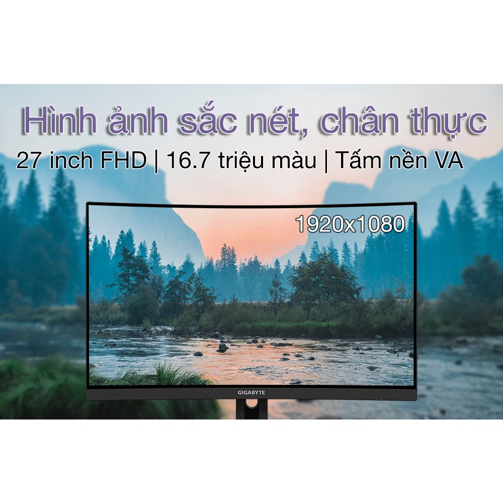 MÀN HÌNH GAMING GIGABYTE G27FCA-EK