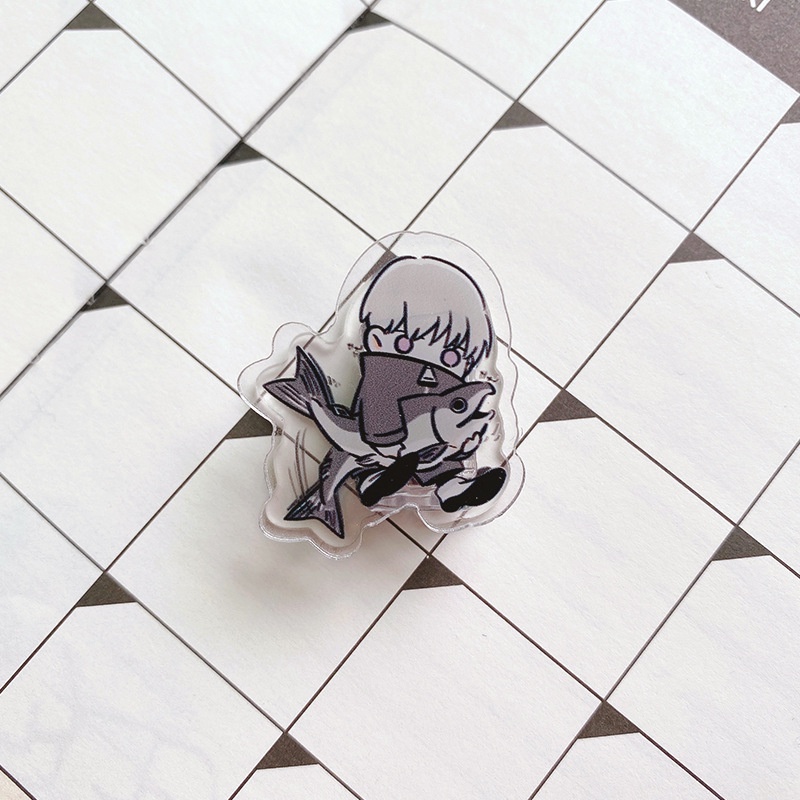 Bìa Đựng Tài Liệu Bằng Nhựa Acrylic Hai Mặt Họa Tiết Hoạt Hình Anime 24H