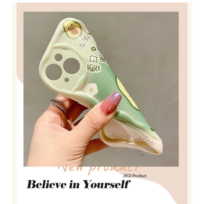 Bao Da Điện Thoại Hình Trái Bơ Cho xiaomi redmi k30 5g 4g k30 pro k40 pro 5g k50 pro k50 ultra k60 pro mi 12t poco f3 poco x3 gt Ốp