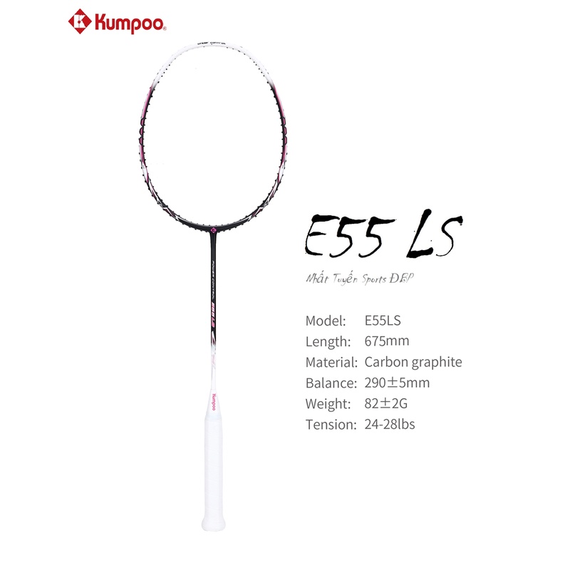 Vợt Cầu Lông Kumpoo Power Chính hãng Tặng dây căng vợt bảo hành 6 tháng