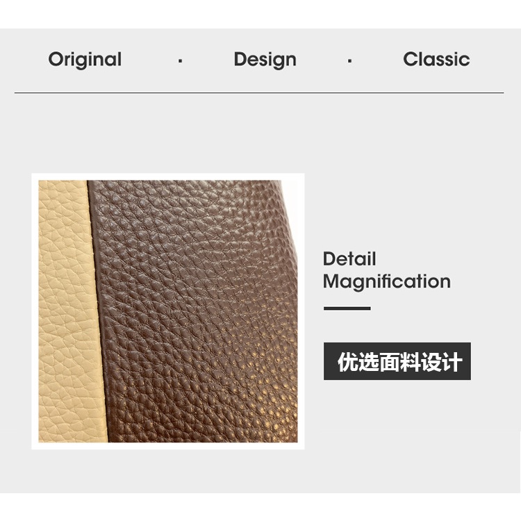 Túi Đeo Chéo Da Bò Thật Dáng Vuông Nhỏ Phối Màu Tương Phản Thời Trang 2023 Cho Nữ