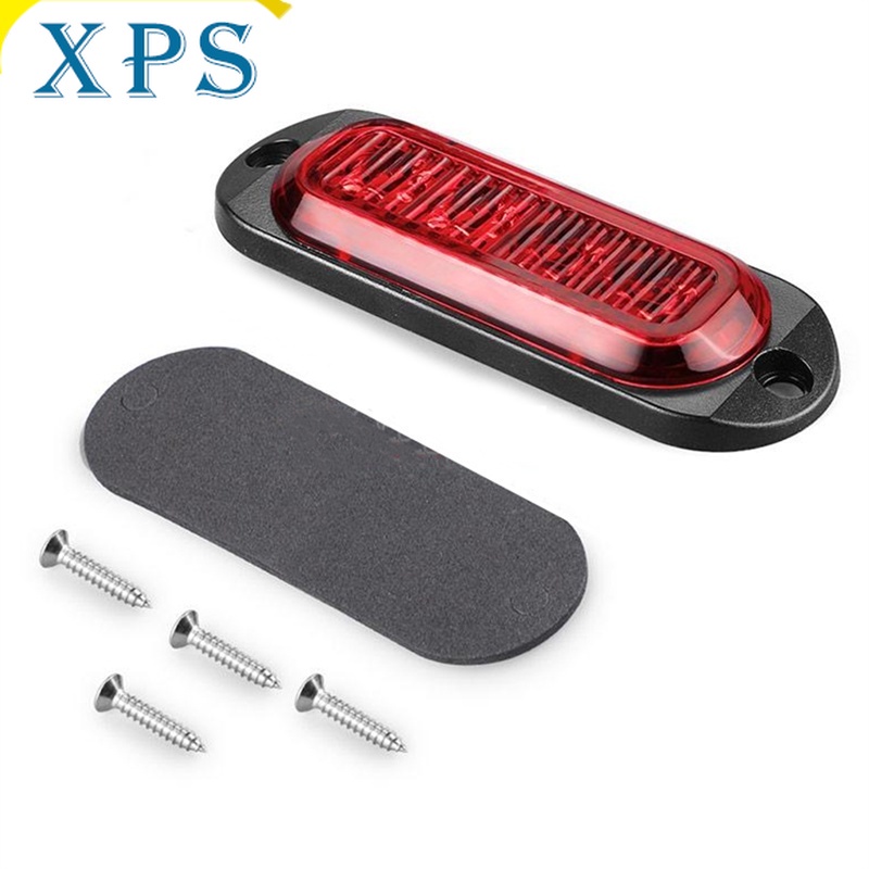 Xps 4 led đèn đánh dấu bên 12-24v đèn phác thảo chống thấm nước xe đầu kéo xe tải van xe buýt đèn báo cảnh báo an toàn