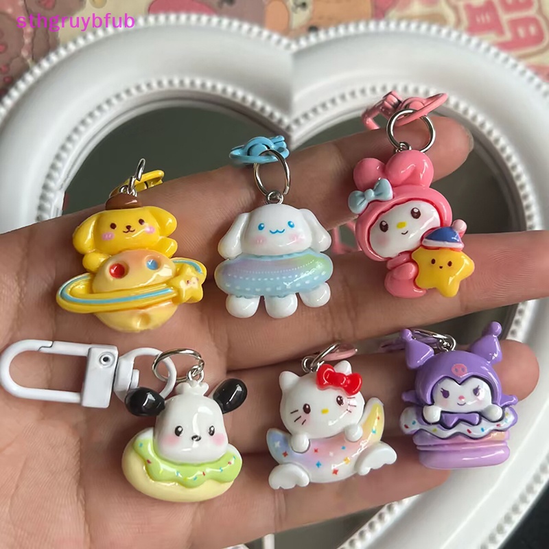 Sthb sanrio anime my melody bag keychain phim hoạt hình cinnamonroll hello kitty túi dễ thương mặt dây chuyền ch keyrings trang trí cho girl gift vn