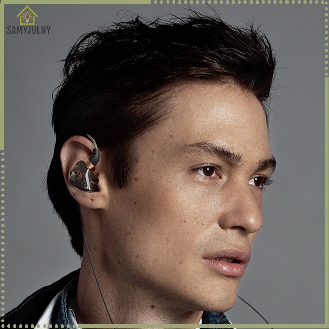 Sam kt02 tai nghe in-ear earbuds 3,5 mm với micrô bass hifi tai nghe để phát trực tuyến tai nghe karaoke