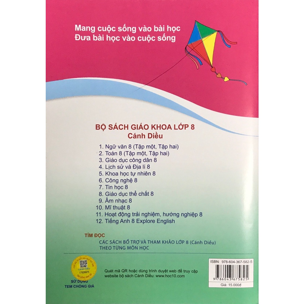 Sách Bài Tập Công Nghệ 8