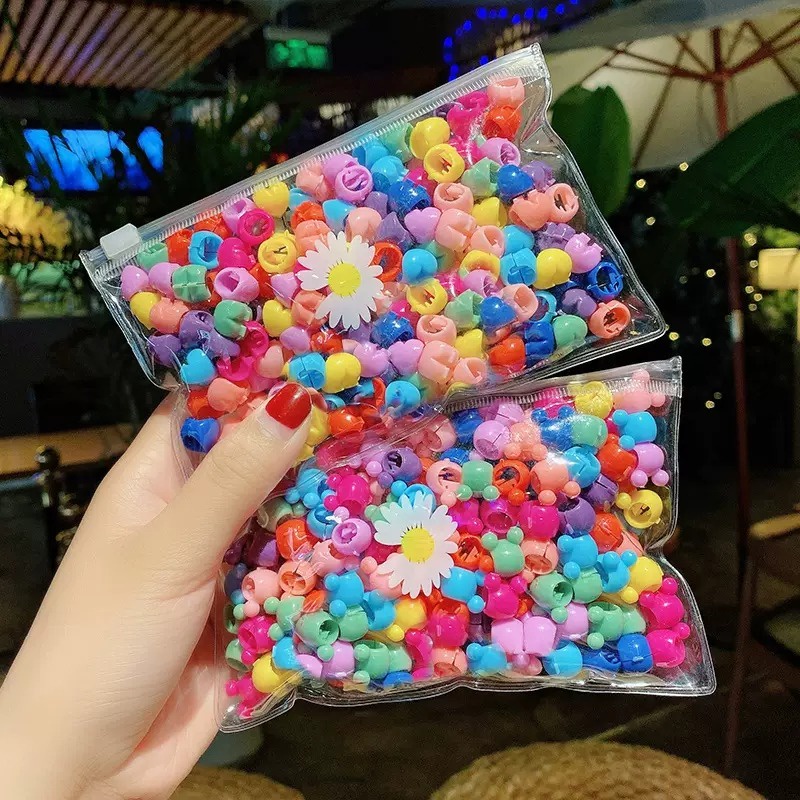 Set Kẹp Tóc Hoa Mini Dễ Thương Phong Cách Hàn Quốc