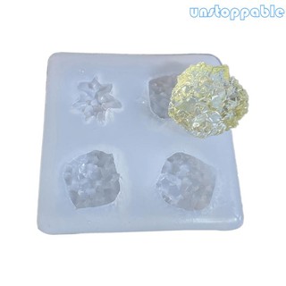 Un * mô phỏng tinh thể đá gốc uv epoxy resin khuôn mẫu tinh thể cụm nhựa