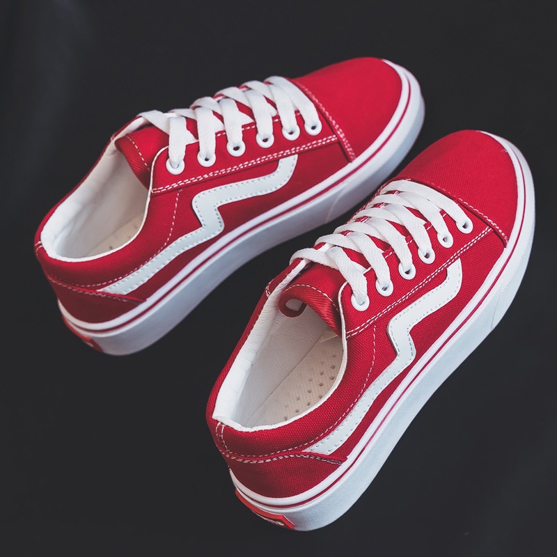 Giày Thể Thao Vải Canvas Màu Đen Phong Cách Hàn Quốc Thời Trang Xuân Hè 2023