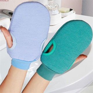 Khăn tắm màu trơn dễ thương Găng tay tắm khăn tắm nam nữ