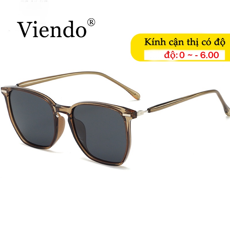 Kính mát Viendo chống tia uv phong cách Hàn Quốc trẻ trung hợp thời trang cho nam nữ
