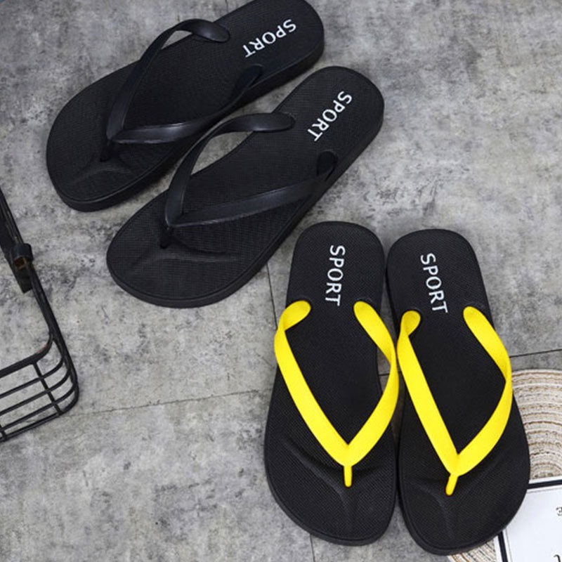 GUDETU01.Men's flip-flops. Nam giới đi dép thời trang ngoài trời vào mùa hè. Giày đi biển hợp thời trang.