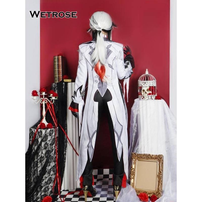 Genshin impact bộ cosplay arlecchino the knave fatui harbingers mới