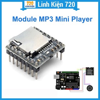 DFPlayer Mini MP3 Player Module For Arduino Black