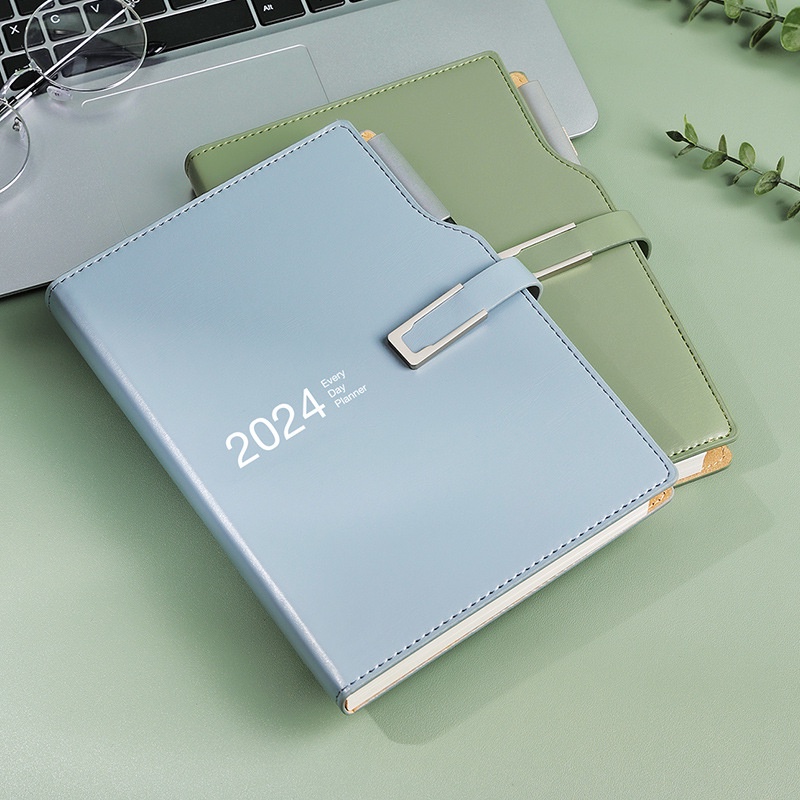 2024 agenda planner organizer diary a5 a6 notebook tạp chí hàng ngày văn phòng phẩm notepad lịch sketchbook office note book