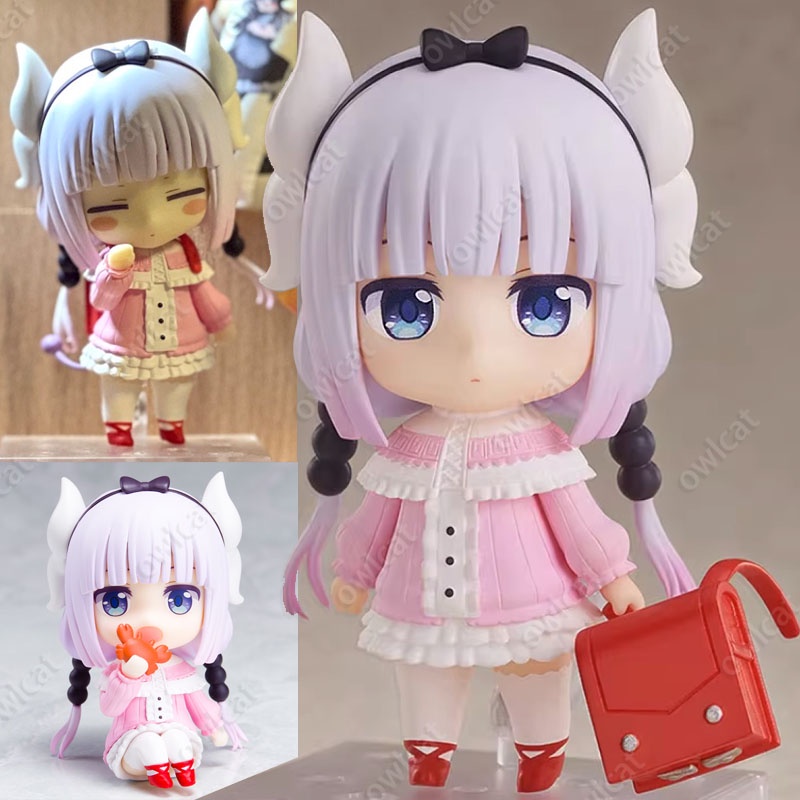 Mô Hình Nhân Vật Miss Kobayashi's Dragon Maid Kanna  10cm Action Figure 1963# Kanna Kamui Bunches Loli Tohru Thunder Dragon PVC Figure Packed in Box Model