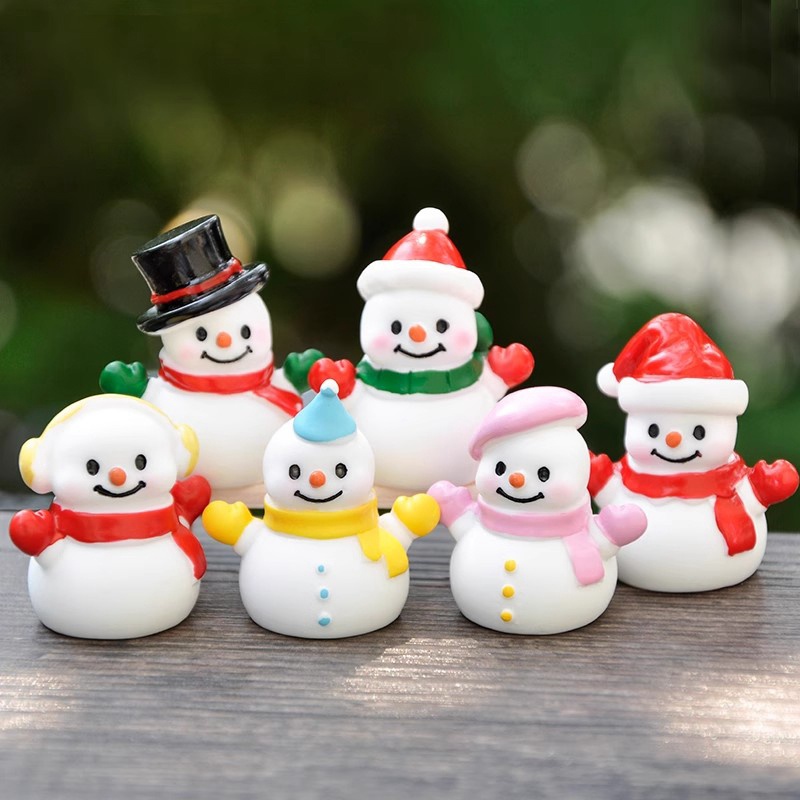 Đồ trang trí Ông Già Noel mini Dễ Thương Trang Trí Giáng Sinh