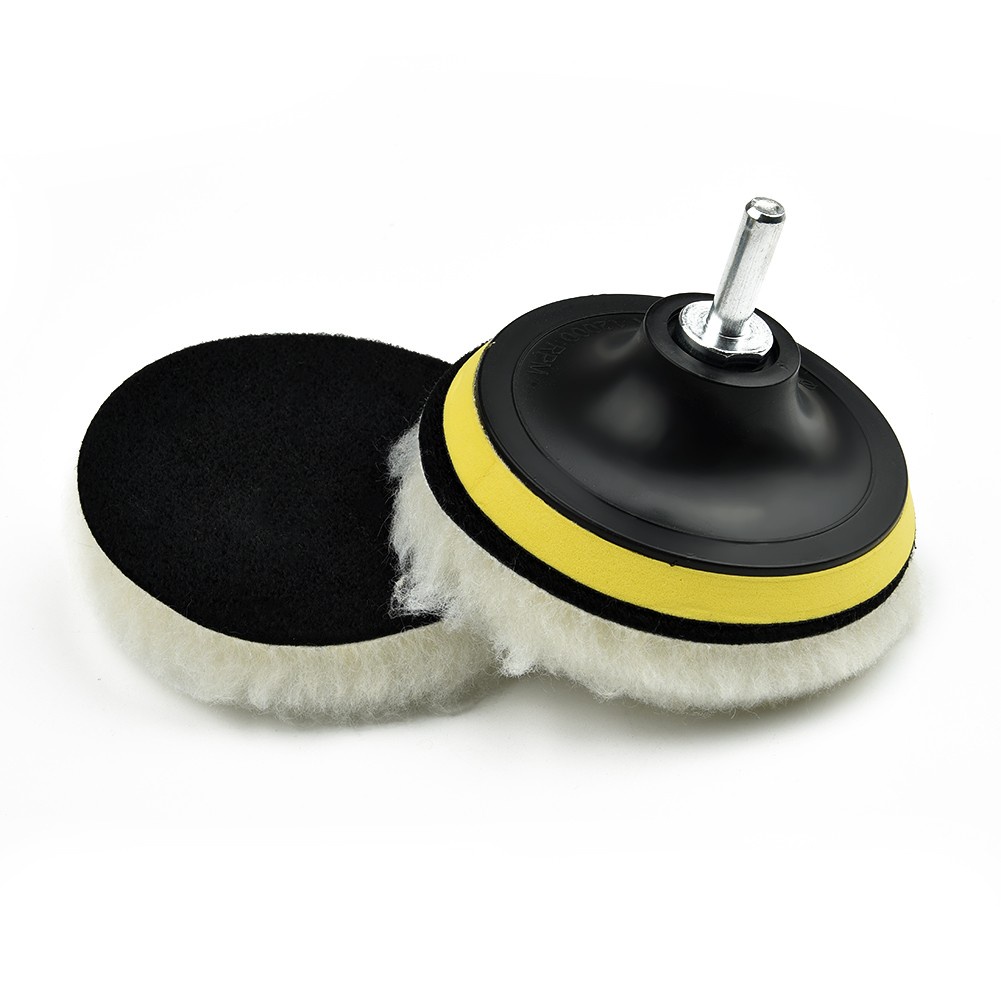 Bộ Đĩa Đánh Bóng Xe Hơi Kích Thước 4inch 10cm Chuyên Dụng