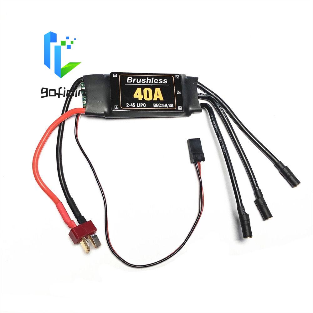 Esc Điều Khiển Tốc Độ Động Cơ 40A Cho Trực Thăng Điều Khiển Từ Xa