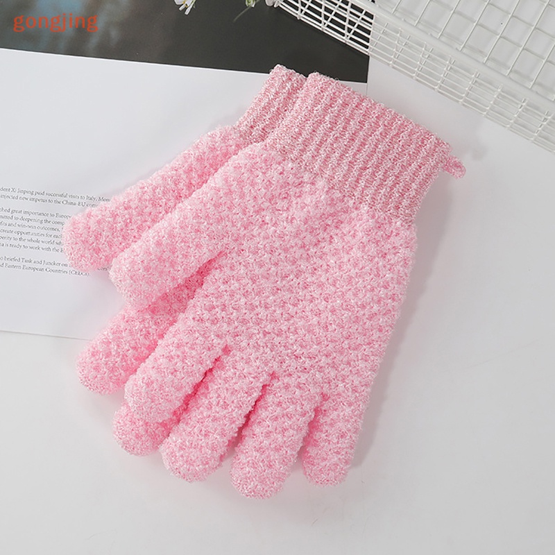 Go 1pcs bath for peeling exfoliag gloves shower scrub găng tay massage body scrub vn