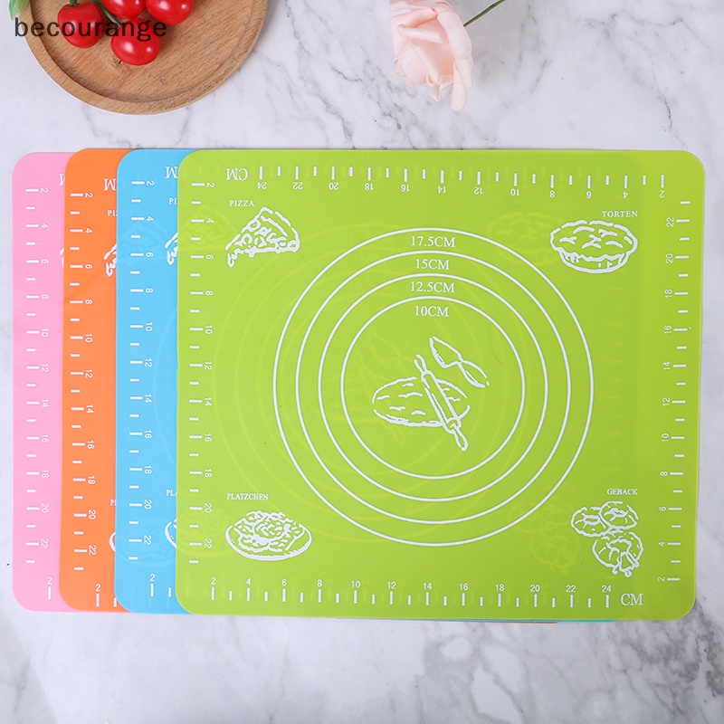 26 * 29cm silicone non-stick mat rolling dough liner pad pastry cake bakeware