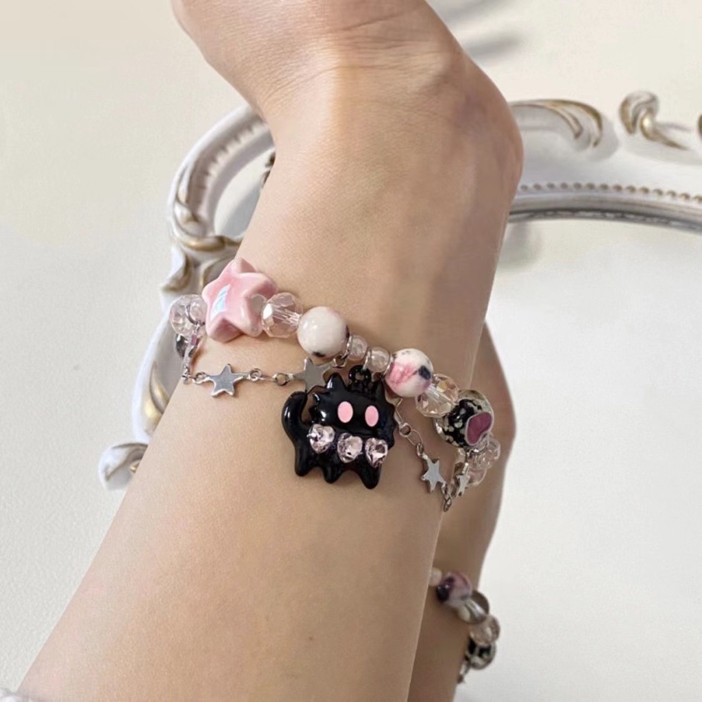 Vòng Tay Họa Tiết Hoạt Hình Dễ Thương Thời Trang Mùa Hè 2023 Cho Bé Gái